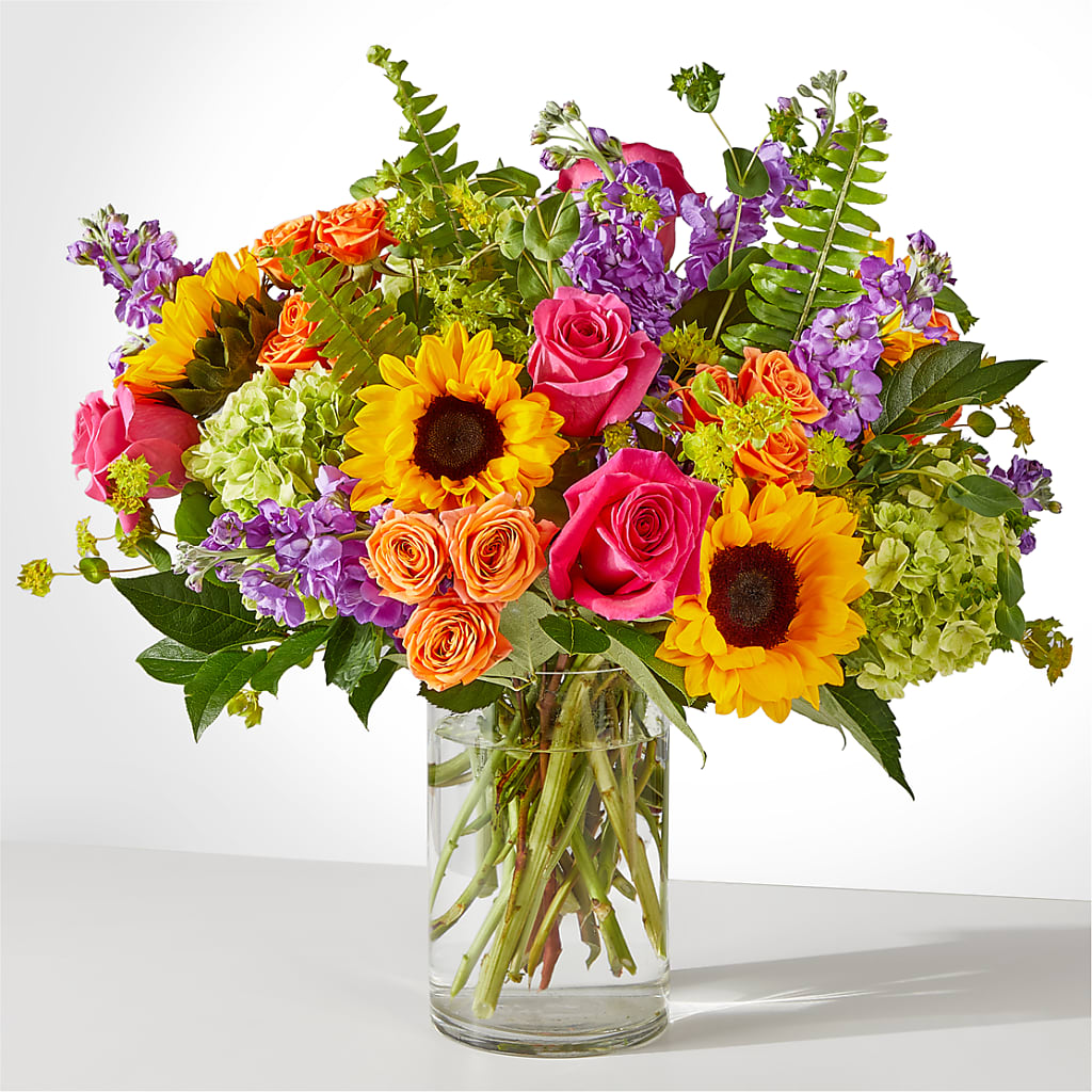 Vibrant Greetings Bouquet – The Flower Shop, Sacramento CA
