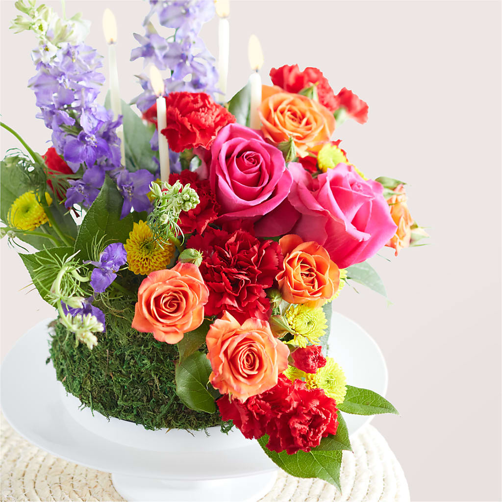 Best Year Yet Floral Cake – The Flower Shop, Sacramento CA