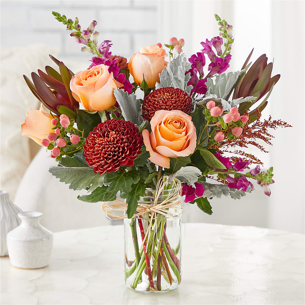 Moody Hues Bouquet – The Flower Shop, Sacramento CA