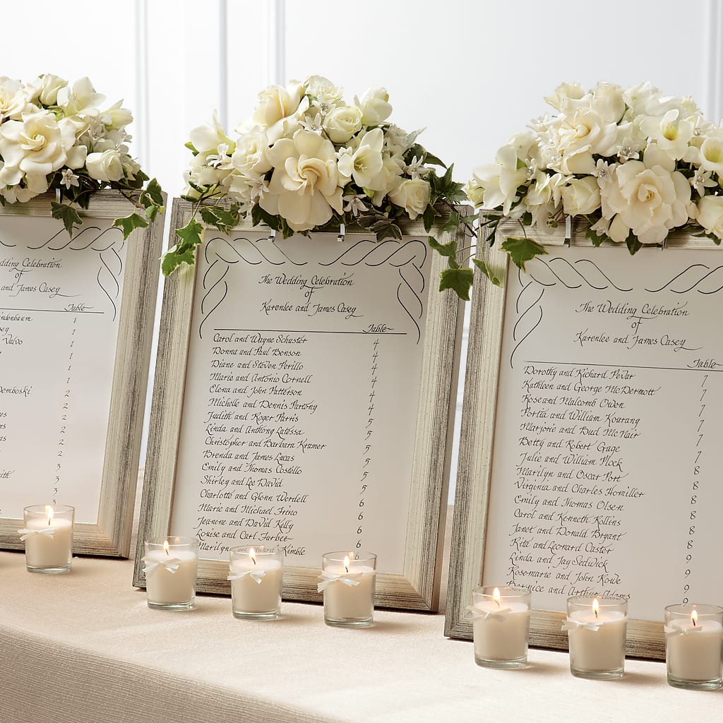 Colonnade Frame Décor – The Flower Shop, Sacramento CA