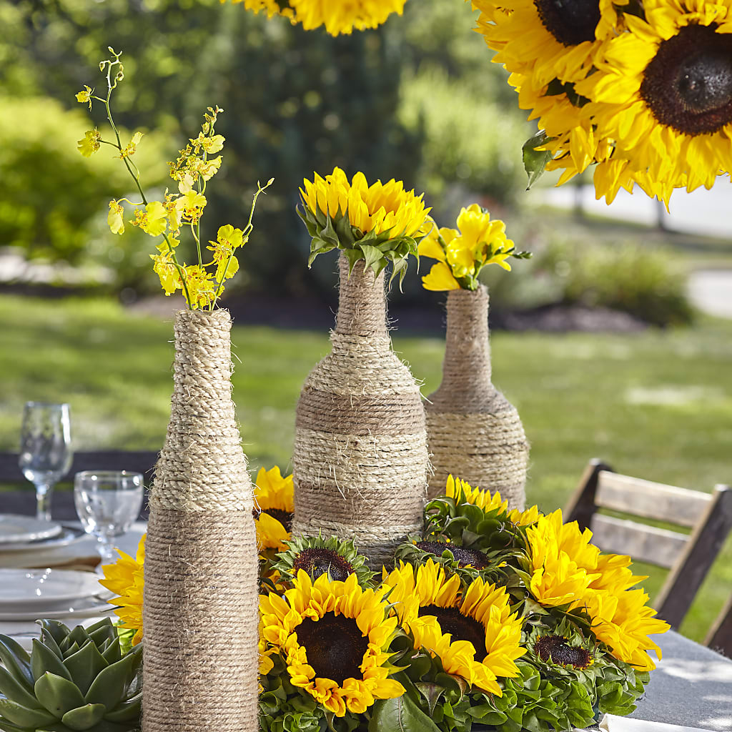 Sublime Garden Centerpiece – The Flower Shop, Sacramento CA