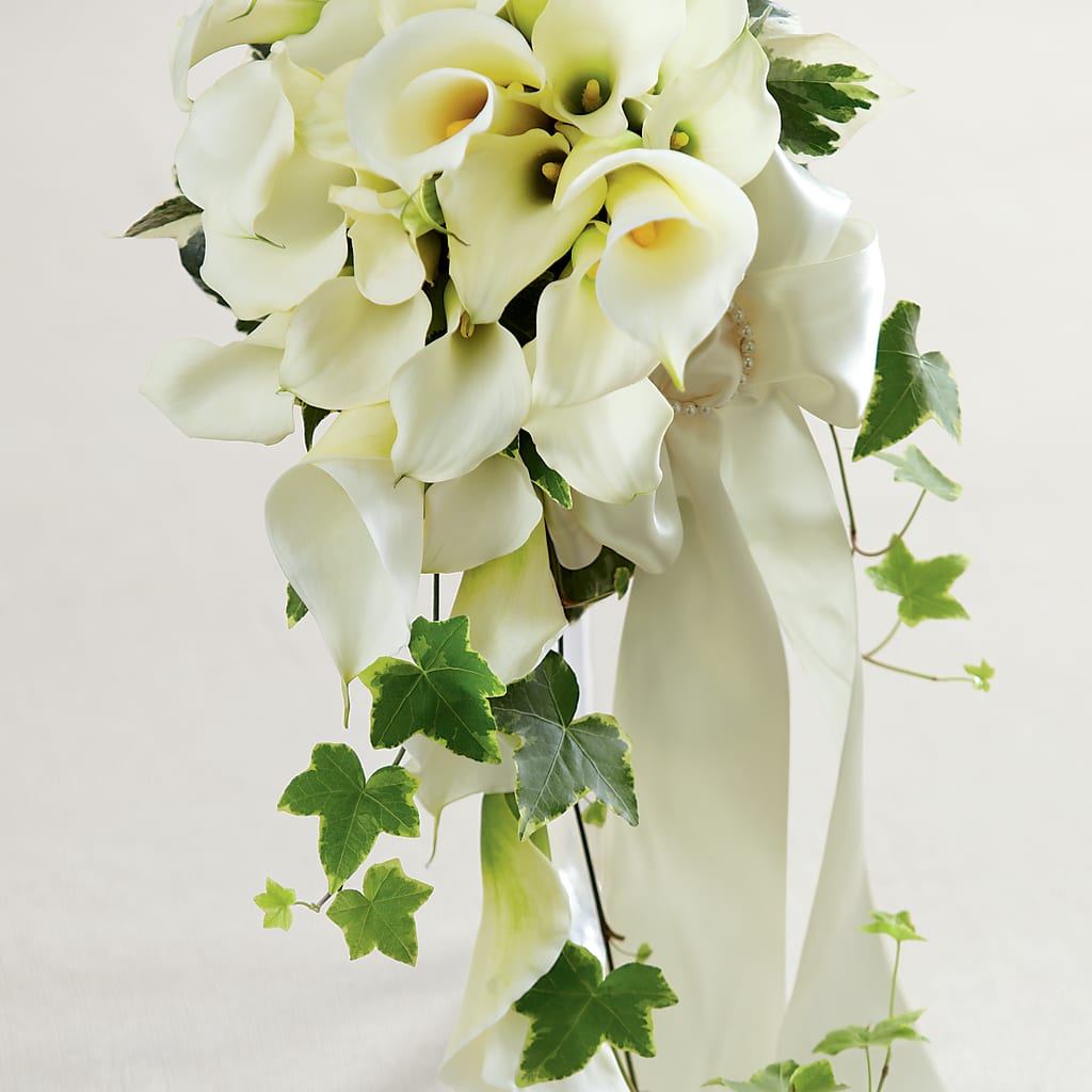 White Chapel Bouquet – The Flower Shop, Sacramento CA
