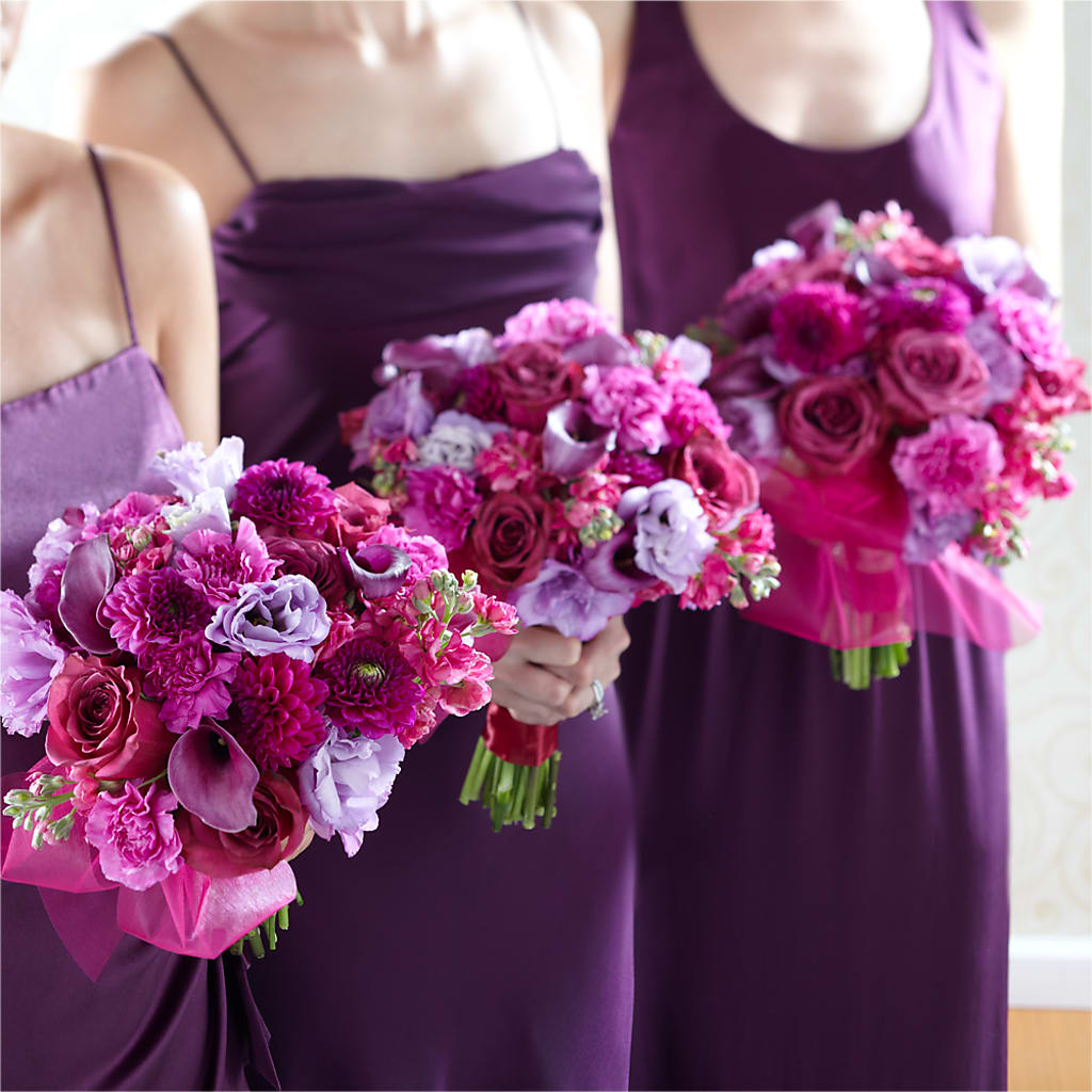 Bridesmaid's Garden Bouquet – The Flower Shop, Sacramento CA