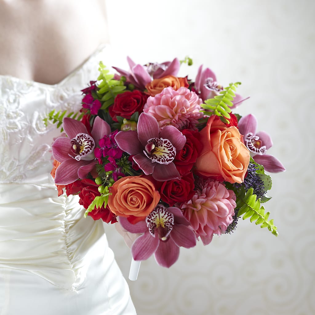 Brilliant Blossoms Bouquet – The Flower Shop, Sacramento CA