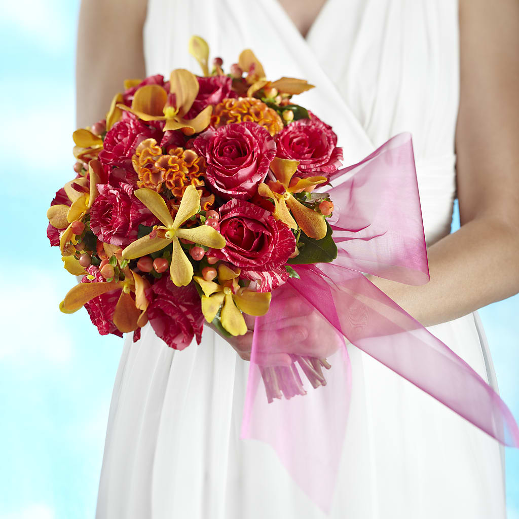 Brilliant Shades of Love Bouquet – The Flower Shop, Sacramento CA