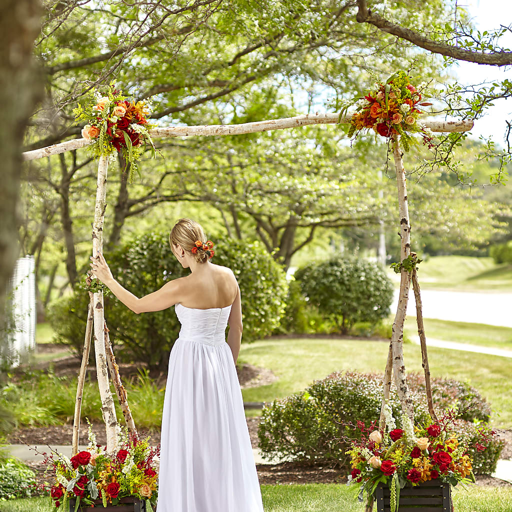 Arbor of Love Archway – The Flower Shop, Sacramento CA