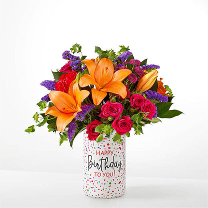 Birthday Palooza Bouquet –  The Flower Shop, Sacramento CA