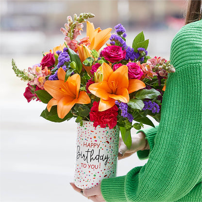 Birthday Palooza Bouquet –  The Flower Shop, Sacramento CA
