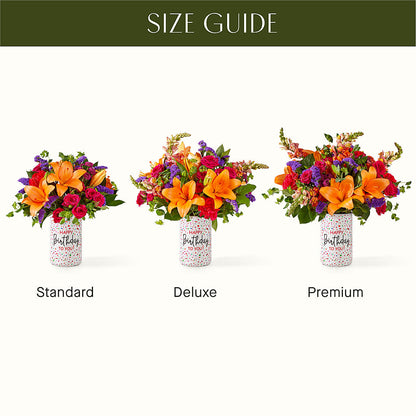 Birthday Palooza Bouquet –  The Flower Shop, Sacramento CA