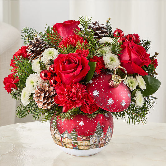 Christmas Carols Ornament –  The Flower Shop, Sacramento CA