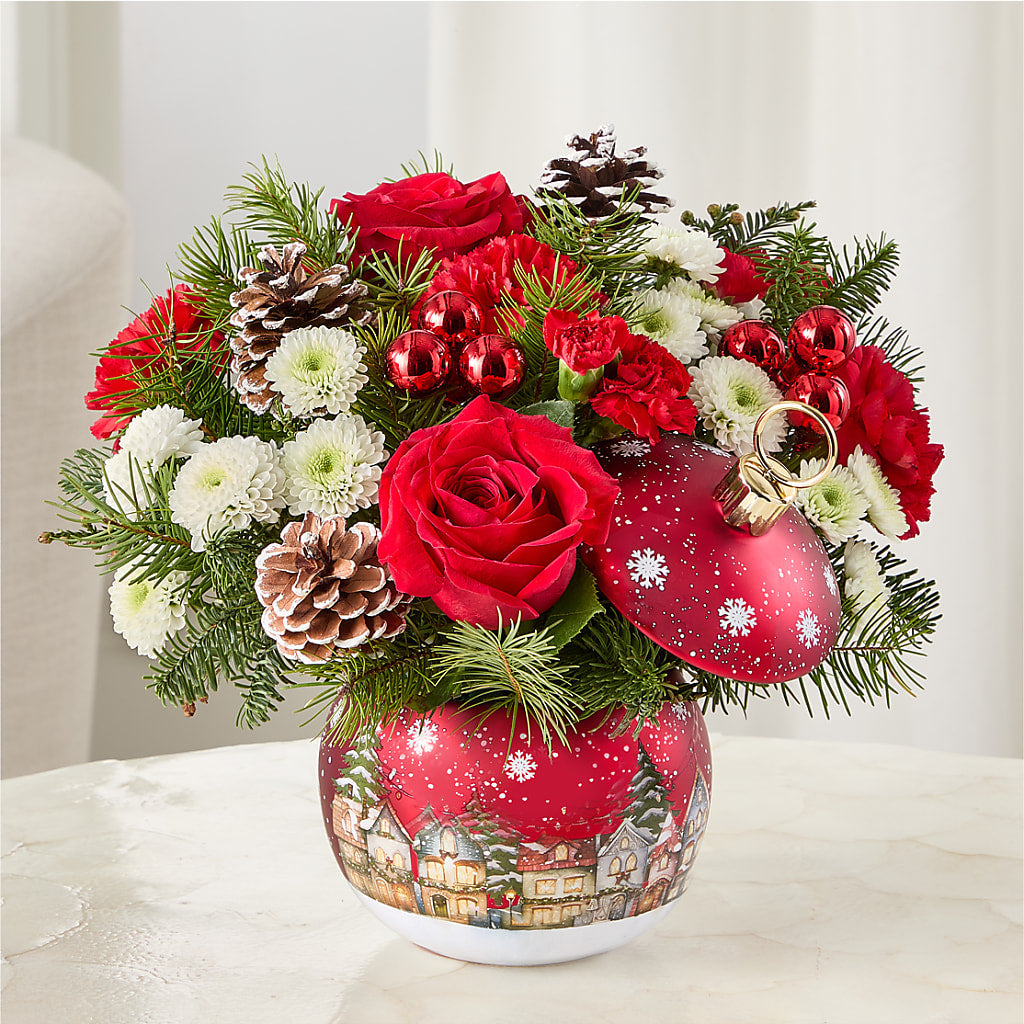 Christmas Carols Ornament –  The Flower Shop, Sacramento CA