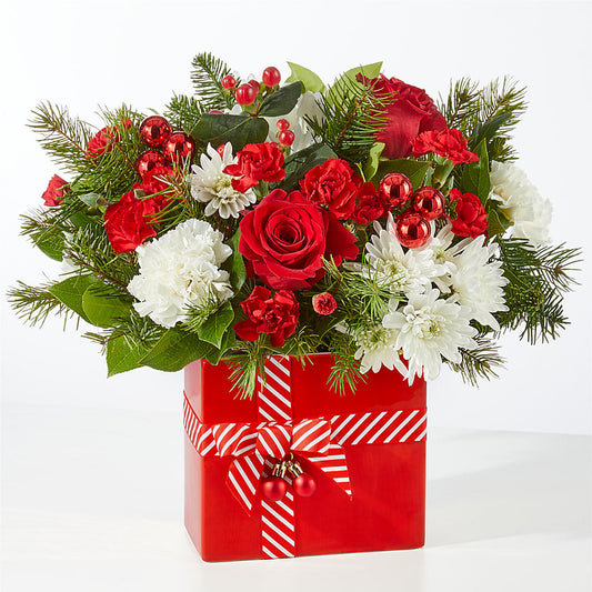 Presents Under the Tree Bouquet –  The Flower Shop, Sacramento CA