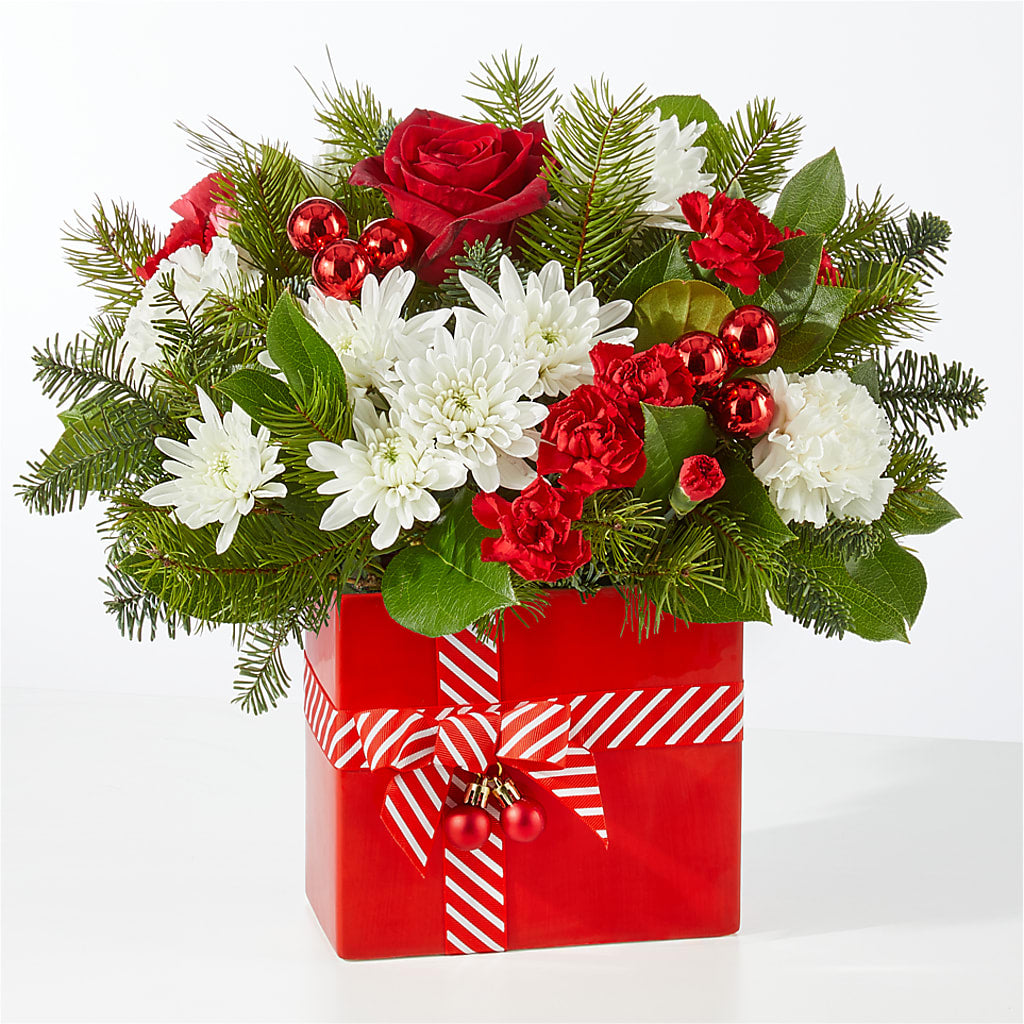 Presents Under the Tree Bouquet –  The Flower Shop, Sacramento CA