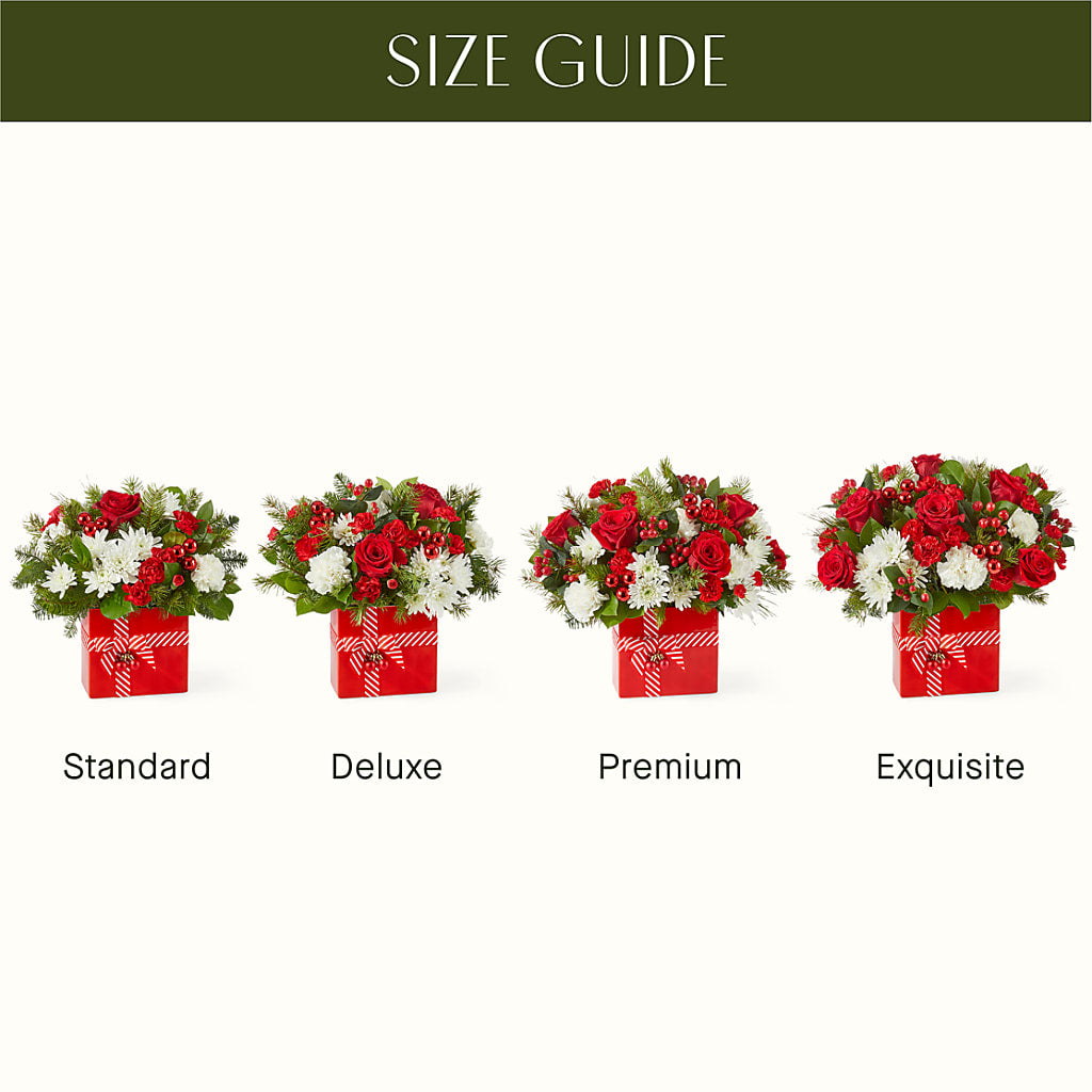 Presents Under the Tree Bouquet –  The Flower Shop, Sacramento CA
