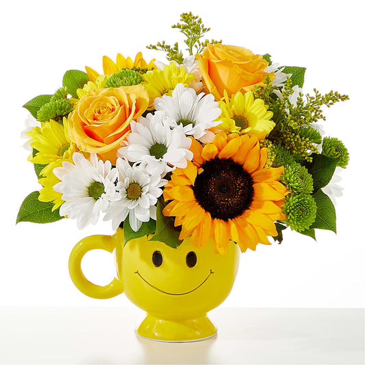 Be Happy Bouquet –  The Flower Shop, Sacramento CA