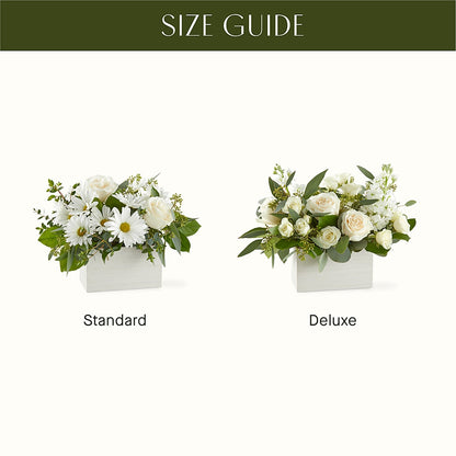 Fresh Linen Box Bouquet –  The Flower Shop, Sacramento CA