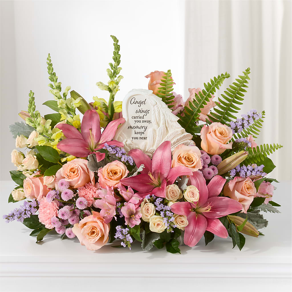 Gentle Light Arrangement –  The Flower Shop, Sacramento CA