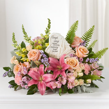 Gentle Light Arrangement –  The Flower Shop, Sacramento CA