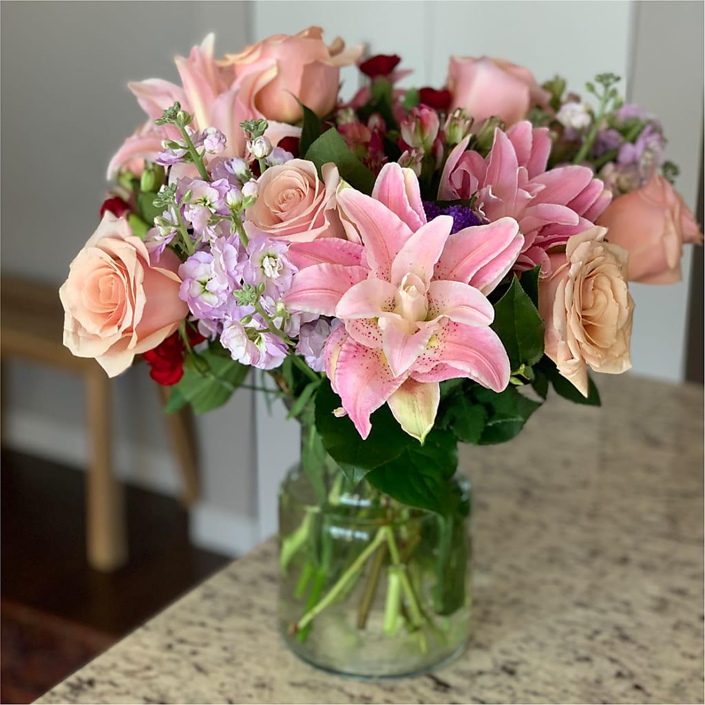 Romantique Bouquet –  The Flower Shop, Sacramento CA