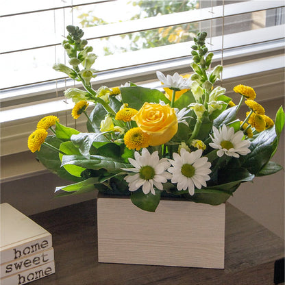 Sun Salutation Box Bouquet –  The Flower Shop, Sacramento CA