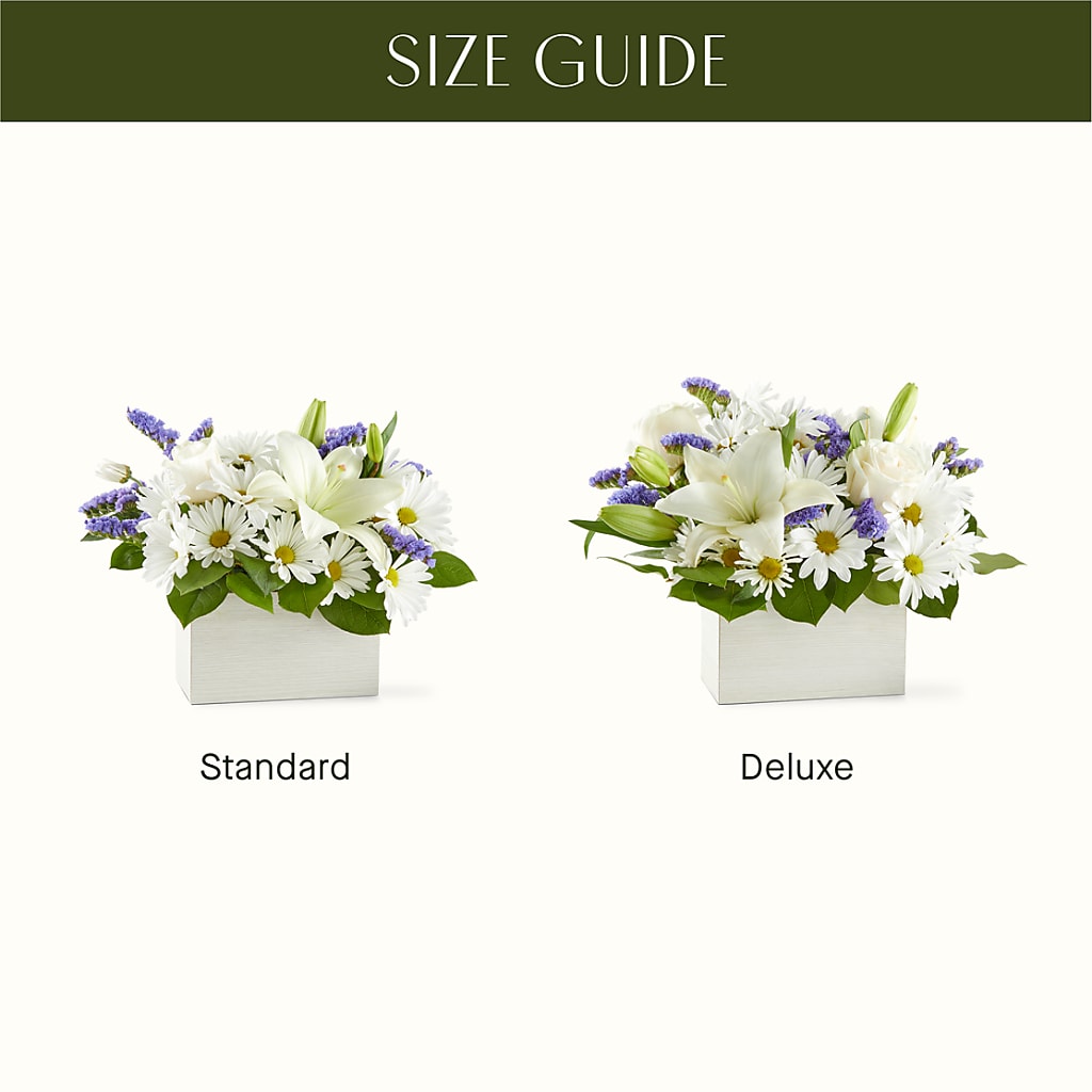 Beyond Blue Box Bouquet –  The Flower Shop, Sacramento CA