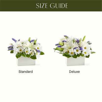 Beyond Blue Box Bouquet –  The Flower Shop, Sacramento CA