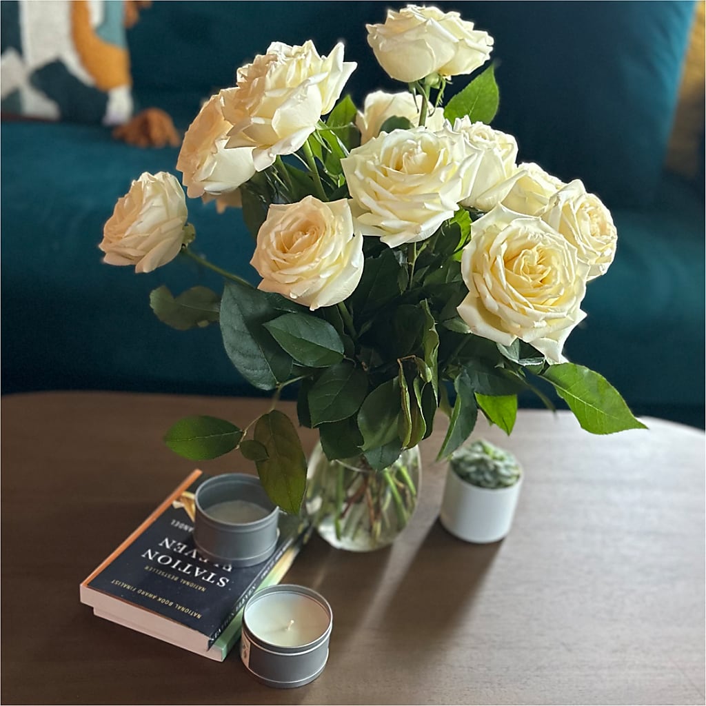 Long Stem Yellow Rose Bouquet –  The Flower Shop, Sacramento CA