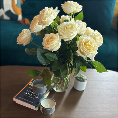 Long Stem Yellow Rose Bouquet –  The Flower Shop, Sacramento CA
