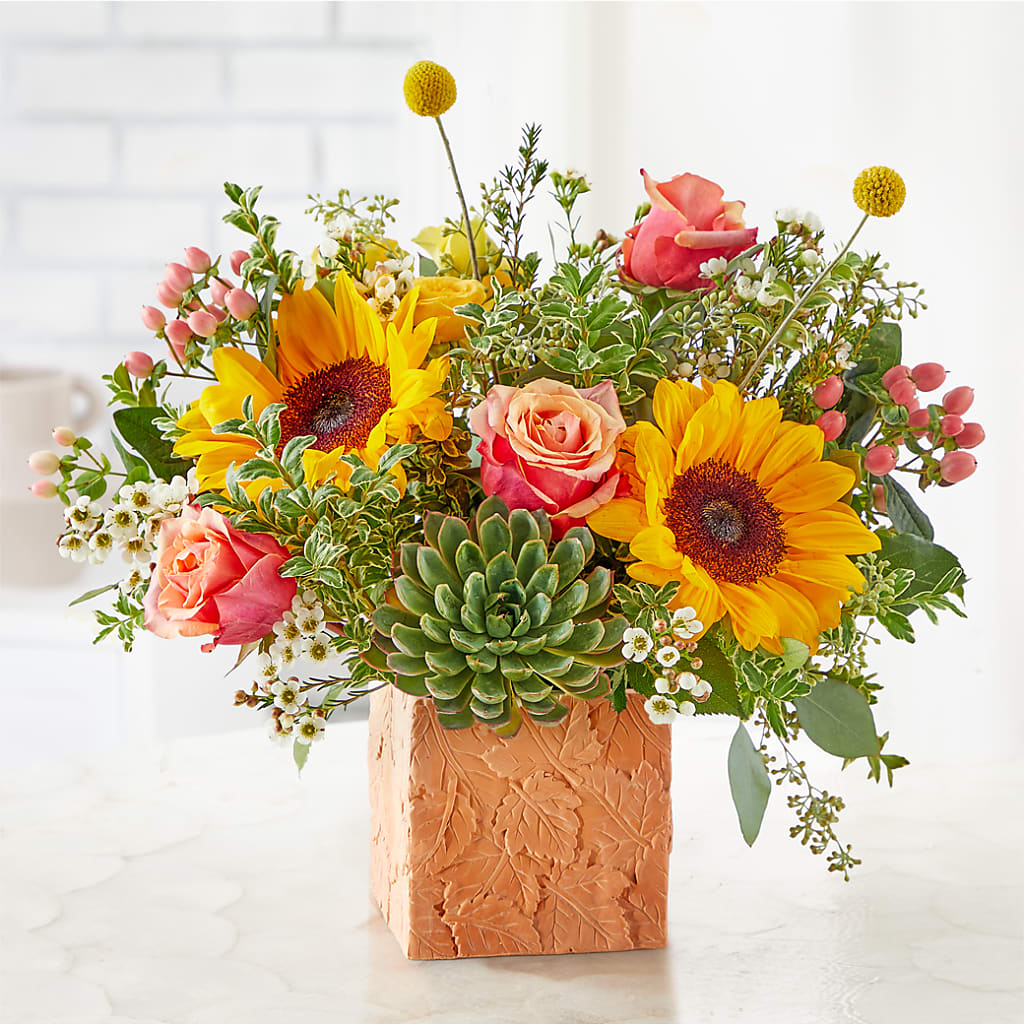 Sunflower Season Bouquet –  The Flower Shop, Sacramento CA