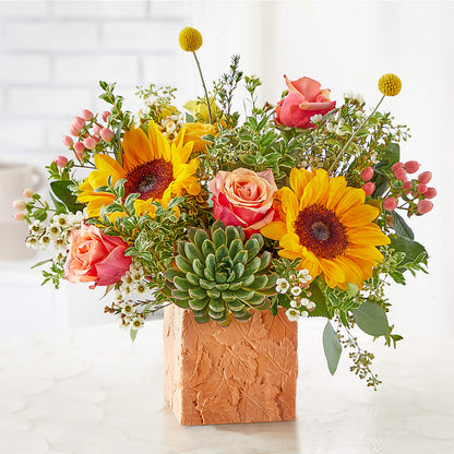 Sunflower Season Bouquet –  The Flower Shop, Sacramento CA