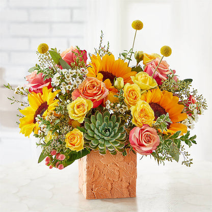 Sunflower Season Bouquet –  The Flower Shop, Sacramento CA