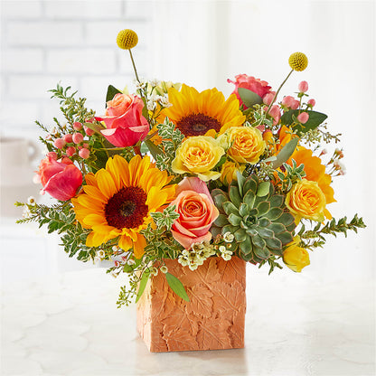 Sunflower Season Bouquet –  The Flower Shop, Sacramento CA