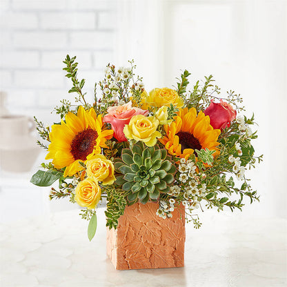 Sunflower Season Bouquet –  The Flower Shop, Sacramento CA