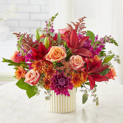Burgundy Landscape Bouquet –  The Flower Shop, Sacramento CA