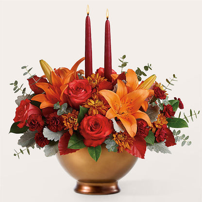 Fruits of Fall Centerpiece –  The Flower Shop, Sacramento CA
