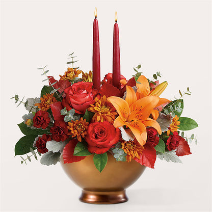 Fruits of Fall Centerpiece –  The Flower Shop, Sacramento CA