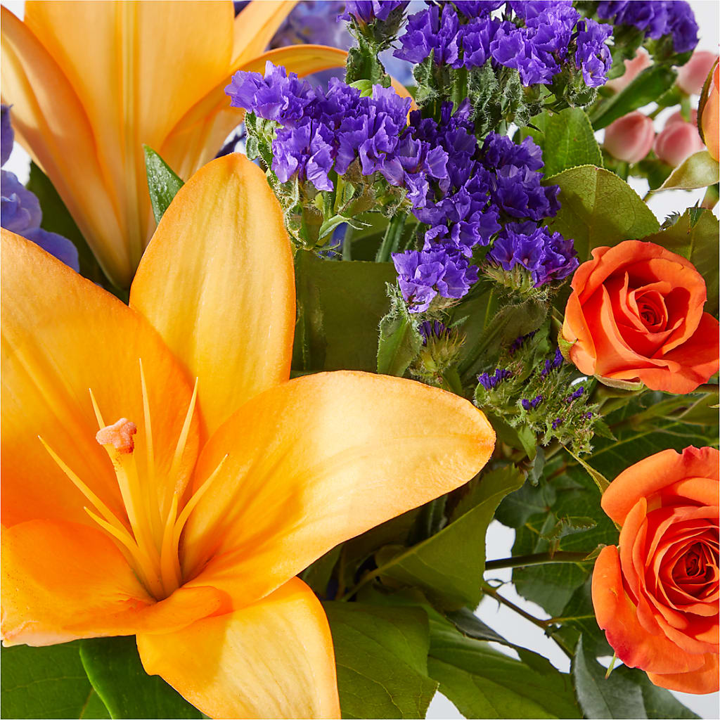 Radiant Citrus Bouquet –  The Flower Shop, Sacramento CA
