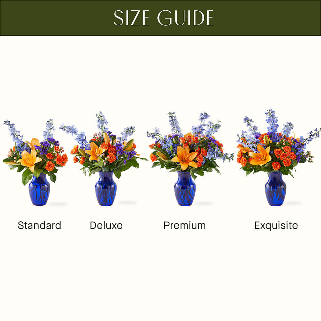 Radiant Citrus Bouquet –  The Flower Shop, Sacramento CA