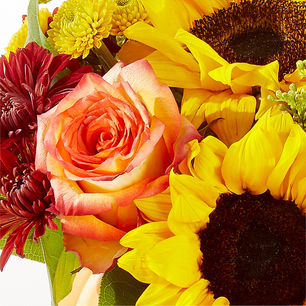 Golden Gourd Pumpkin Bouquet –  The Flower Shop, Sacramento CA