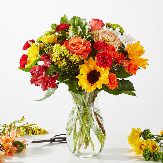Fall Delight – A Florist Original –  The Flower Shop, Sacramento CA