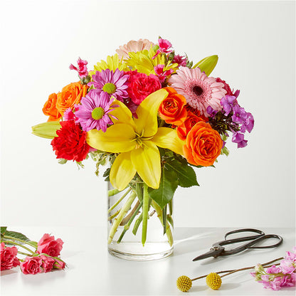 Cue the Confetti - A Florist Original –  The Flower Shop, Sacramento CA