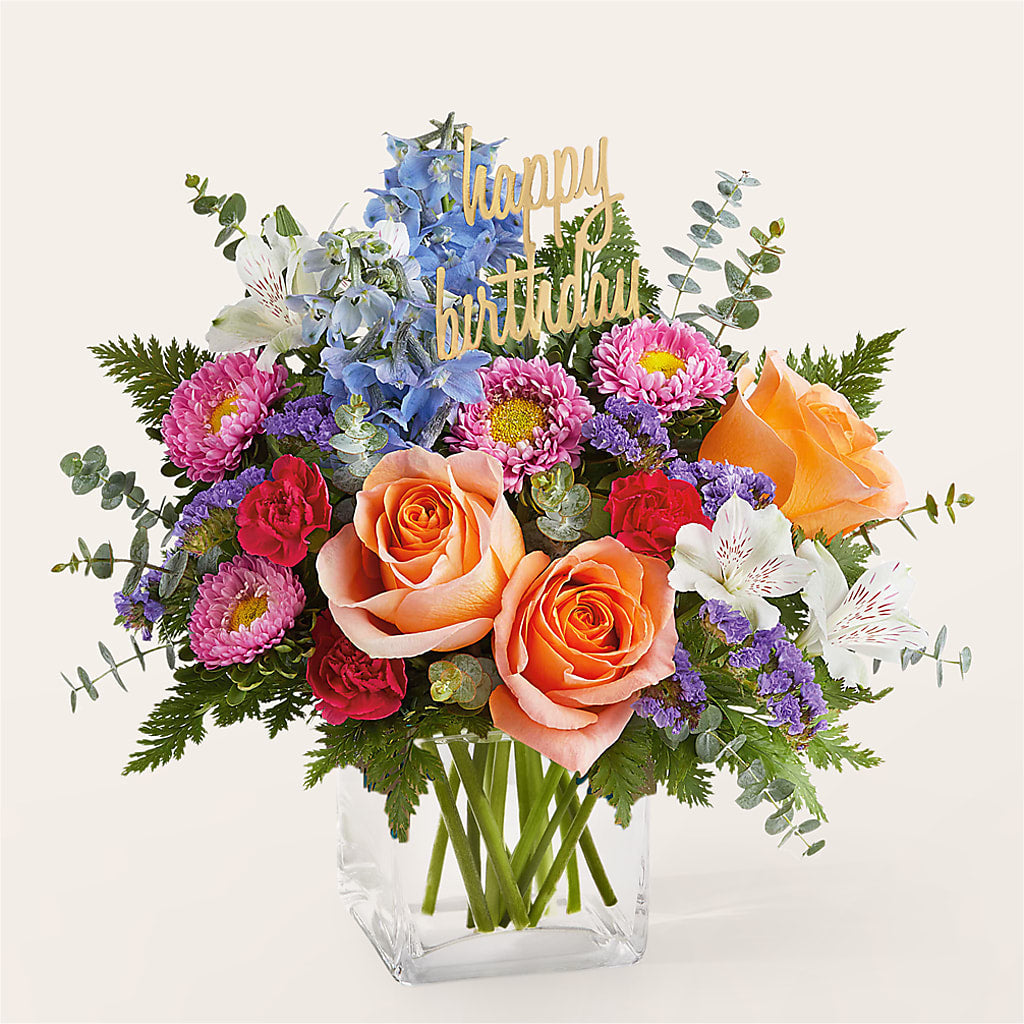 Birthday Bash Bouquet –  The Flower Shop, Sacramento CA