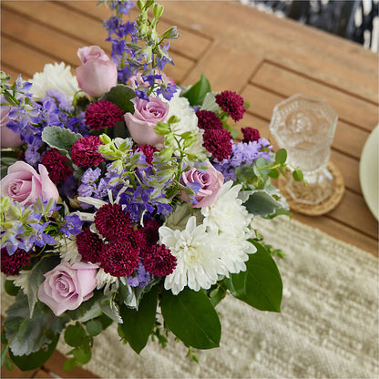 Violet Frost Bouquet –  The Flower Shop, Sacramento CA