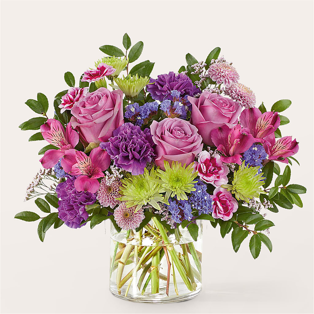 Glass Half Full Bouquet –  The Flower Shop, Sacramento CA