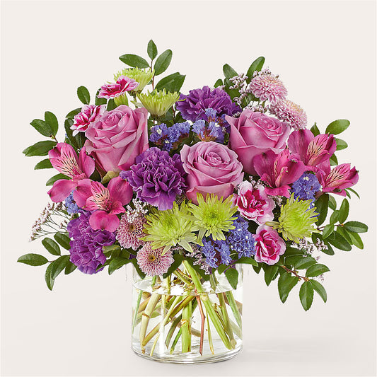Glass Half Full Bouquet –  The Flower Shop, Sacramento CA