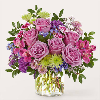 Glass Half Full Bouquet –  The Flower Shop, Sacramento CA