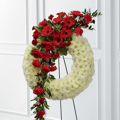 Graceful Tribute Wreath –  The Flower Shop, Sacramento CA
