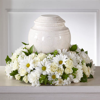 Ivory Gardens Cremation Adornment –  The Flower Shop, Sacramento CA