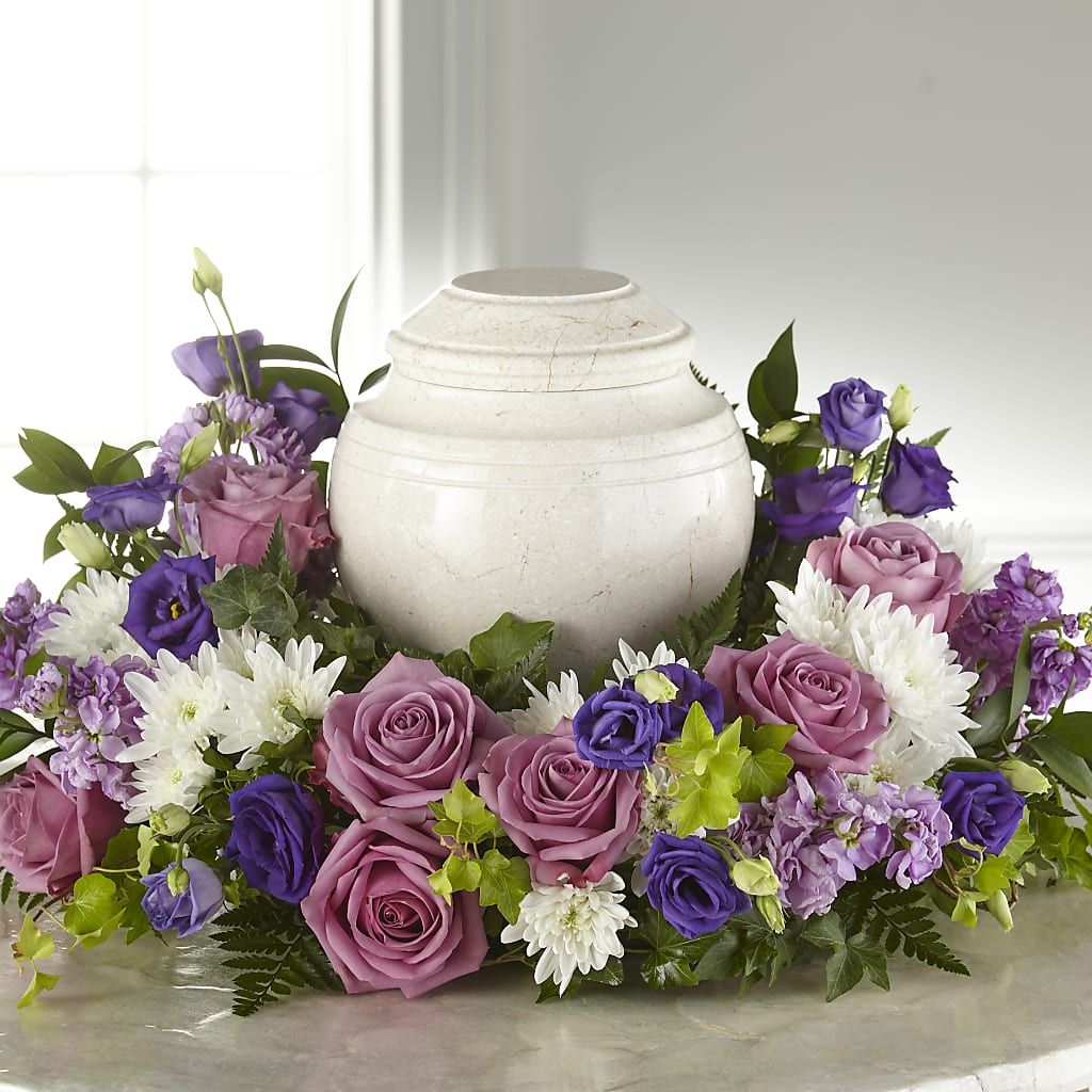 Blooming Sympathy Cremation Adornment –  The Flower Shop, Sacramento CA