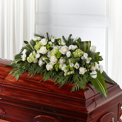Hopeful Gesture Casket Spray –  The Flower Shop, Sacramento CA